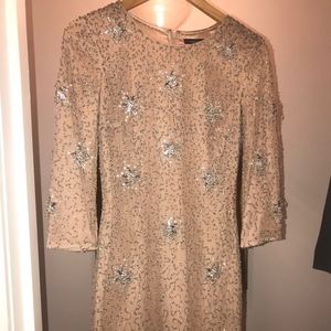 French Connection sequin and beaded party dress!